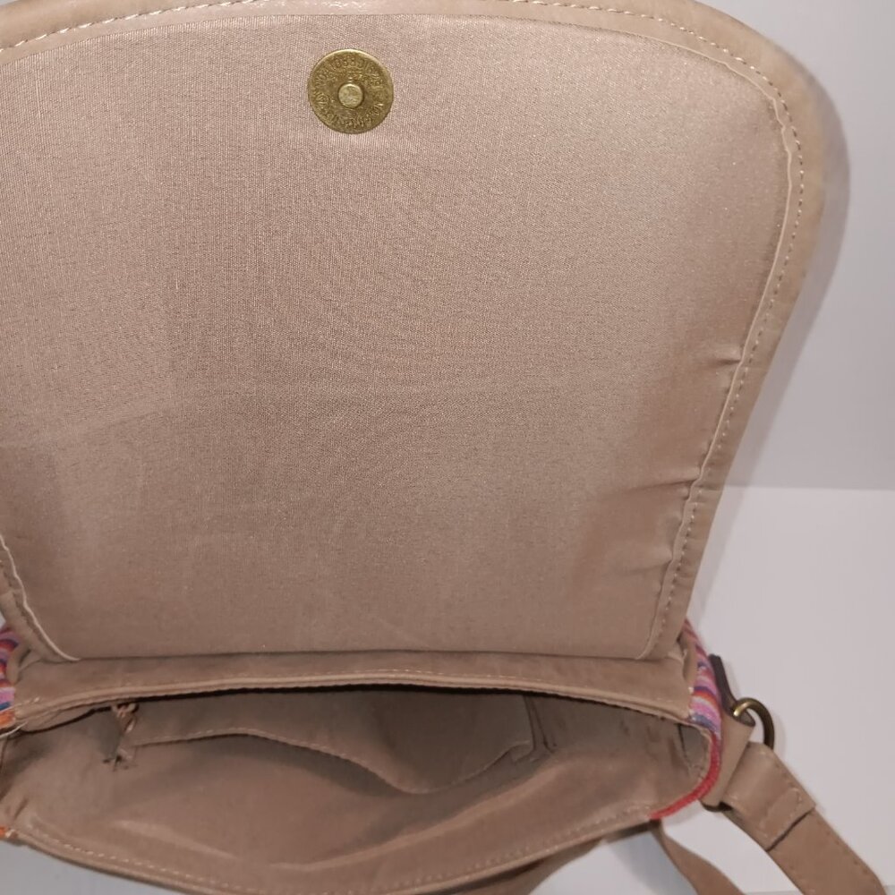 AMERICAN EAGLE BY PAYLESS BOHO HIPPIE CROSSBODY HANDBAG - Picture 5 of 10